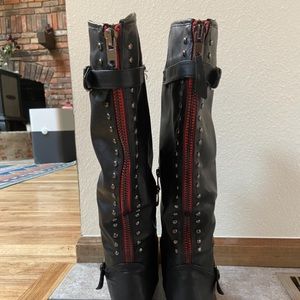 Madden Girl Tall Black Boots
